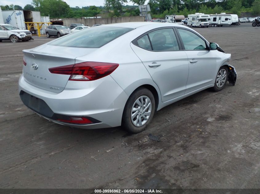 2019 Hyundai Elantra Se VIN: KMHD74LF4KU833036 Lot: 39595962