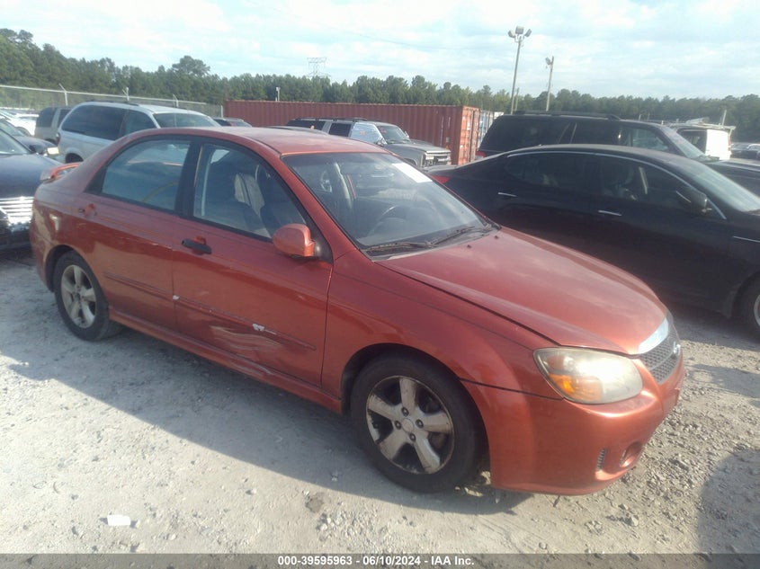 2008 Kia Spectra Sx VIN: KNAFE121285014971 Lot: 39595963