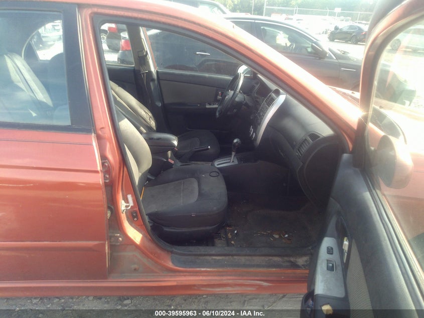 2008 Kia Spectra Sx VIN: KNAFE121285014971 Lot: 39595963