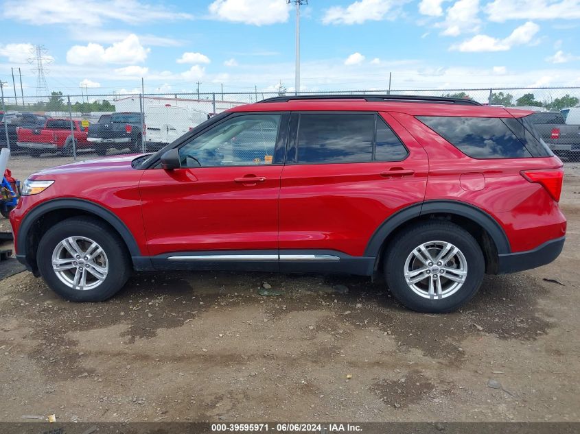 2020 Ford Explorer Xlt VIN: 1FMSK8DH7LGC08000 Lot: 39595971