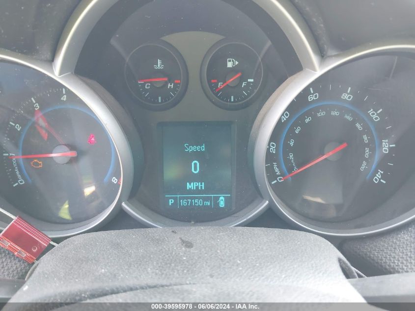 2012 Chevrolet Cruze 1Lt VIN: 1G1PF5SC6C7269187 Lot: 39595978