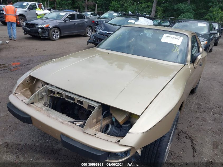 1988 Porsche 944 VIN: WP0AB0940JN470859 Lot: 39595981