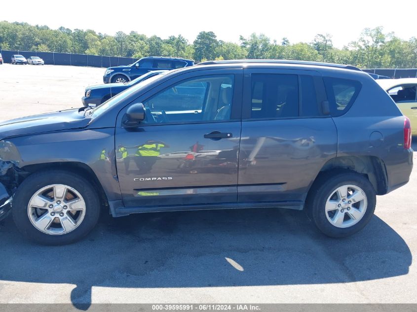 2016 Jeep Compass Sport VIN: 1C4NJCBA8GD763073 Lot: 39595991