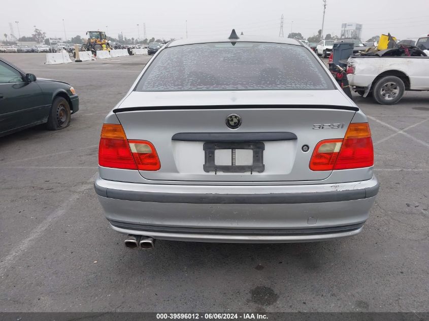 1999 BMW 323I VIN: WBAAM3337XFP61757 Lot: 39596012