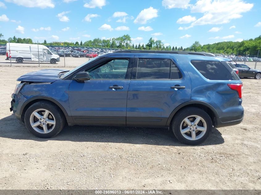 2018 Ford Explorer VIN: 1FM5K7BHXJGB40380 Lot: 39596013