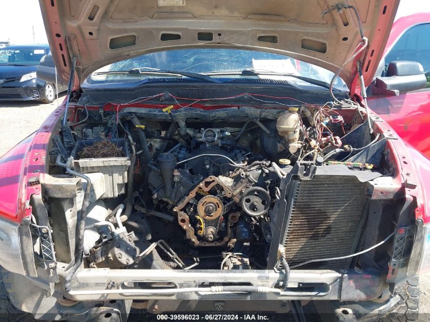 2002 Dodge Ram 1500 St VIN: 1D7HU16NX2J139927 Lot: 39596023