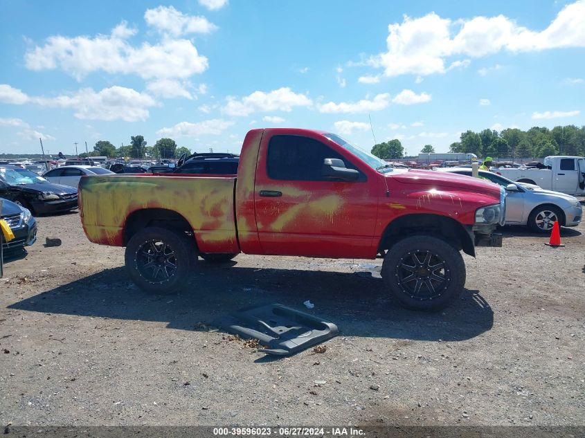 2002 Dodge Ram 1500 St VIN: 1D7HU16NX2J139927 Lot: 39596023