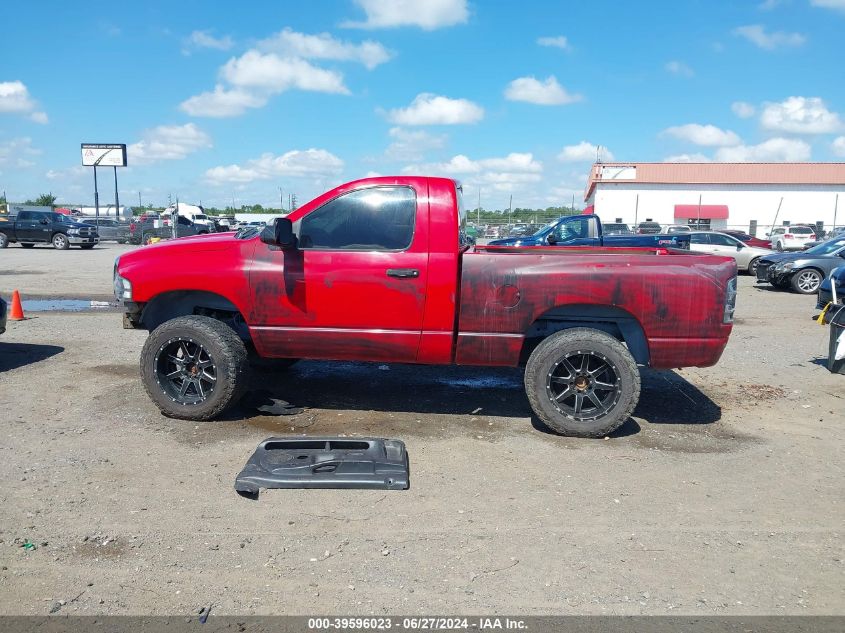 2002 Dodge Ram 1500 St VIN: 1D7HU16NX2J139927 Lot: 39596023