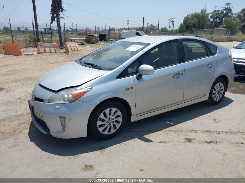 2013 Toyota Prius Plug-In Advanced VIN: JTDKN3DP9D3045090 Lot: 39596032