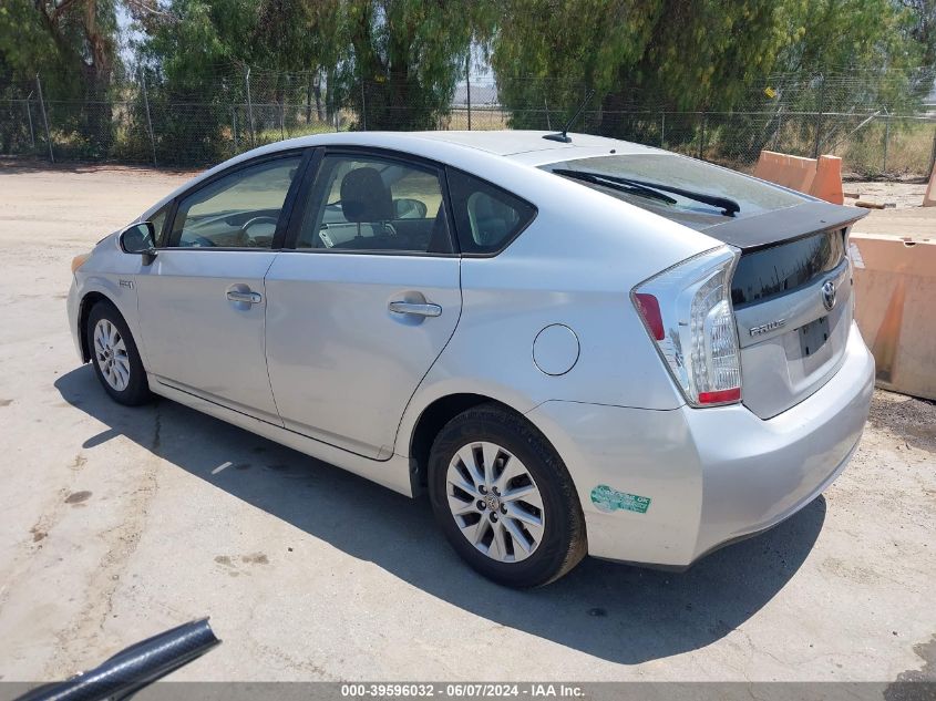 2013 Toyota Prius Plug-In Advanced VIN: JTDKN3DP9D3045090 Lot: 39596032