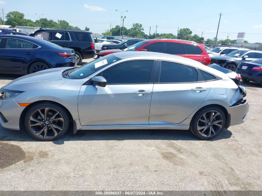 2020 Honda Civic Sport VIN: 2HGFC2F88LH580108 Lot: 39596037