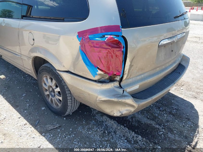 2002 Chrysler Town & Country Lxi VIN: 2C4GP54L52R753074 Lot: 39596047