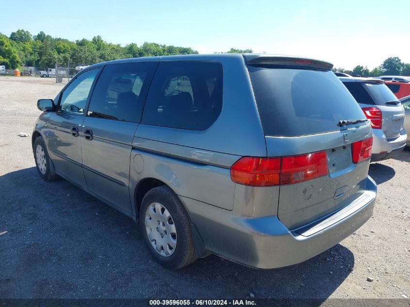 2001 Honda Odyssey Lx VIN: 2HKRL18551H509266 Lot: 39596055