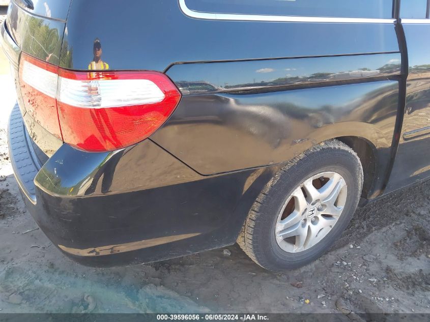 2006 Honda Odyssey Ex-L VIN: 5FNRL38736B006743 Lot: 39596056