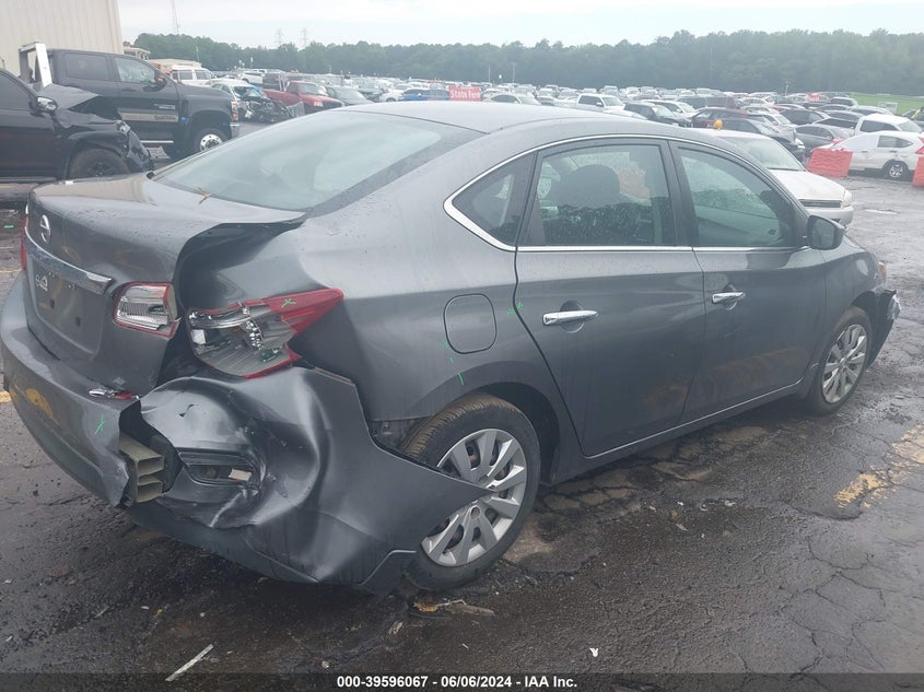 VIN 3N1AB7AP4KY203343 2019 NISSAN SENTRA S