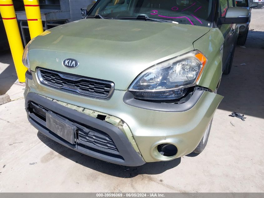 2013 Kia Soul + VIN: KNDJT2A61D7632366 Lot: 39596069