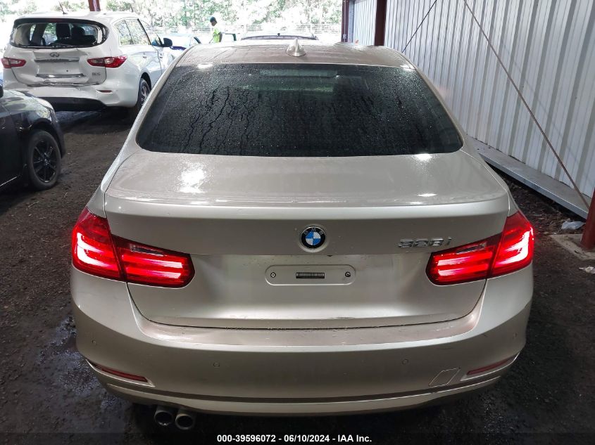 2015 BMW 328I VIN: WBA3A5G54FNS87926 Lot: 39596072
