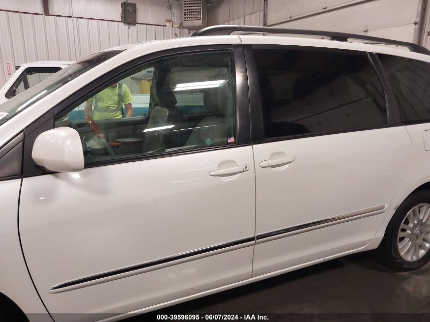 2009 Toyota Sienna Limited VIN: 5TDZK22CX9S236363 Lot: 39596095