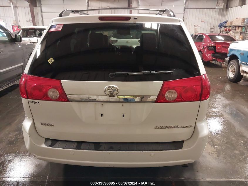 2009 Toyota Sienna Limited VIN: 5TDZK22CX9S236363 Lot: 39596095