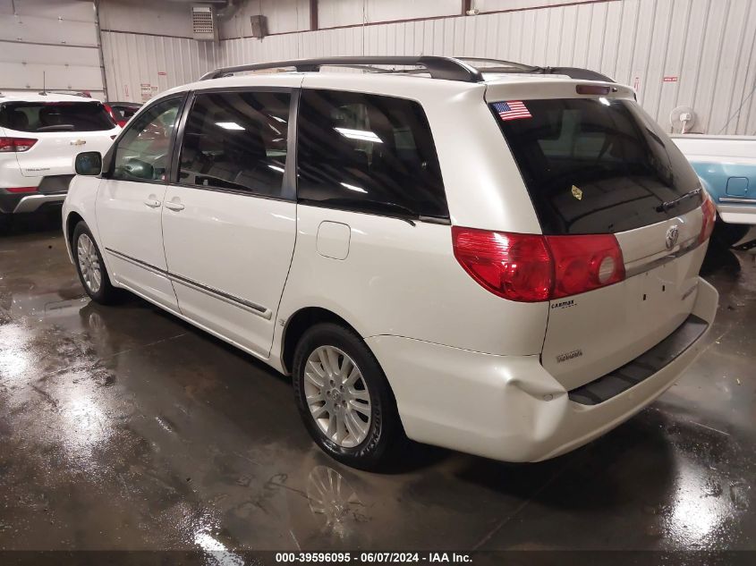 2009 Toyota Sienna Limited VIN: 5TDZK22CX9S236363 Lot: 39596095