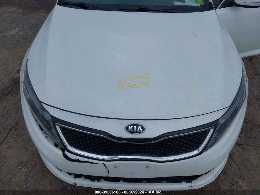 2015 Kia Optima Ex VIN: 5XXGN4A76FG379077 Lot: 39596105