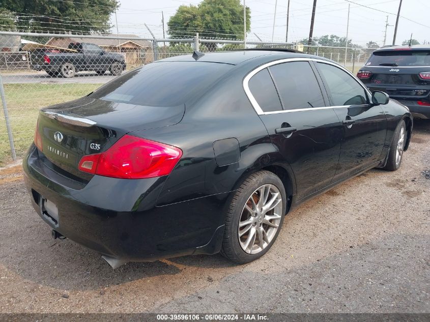 2008 Infiniti G35 VIN: JNKBV61E48M216251 Lot: 39596106