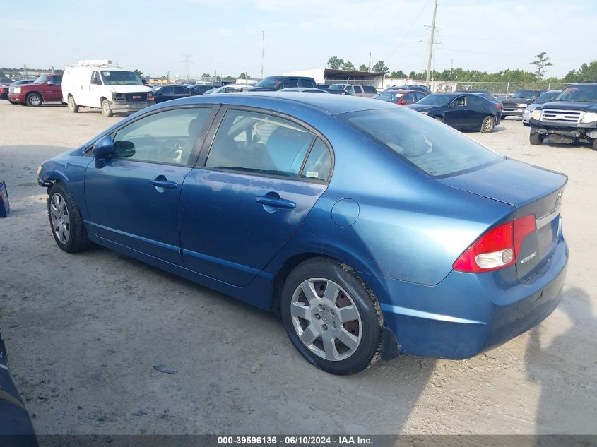 2009 Honda Civic Lx VIN: 2HGFA16509H545142 Lot: 39596136