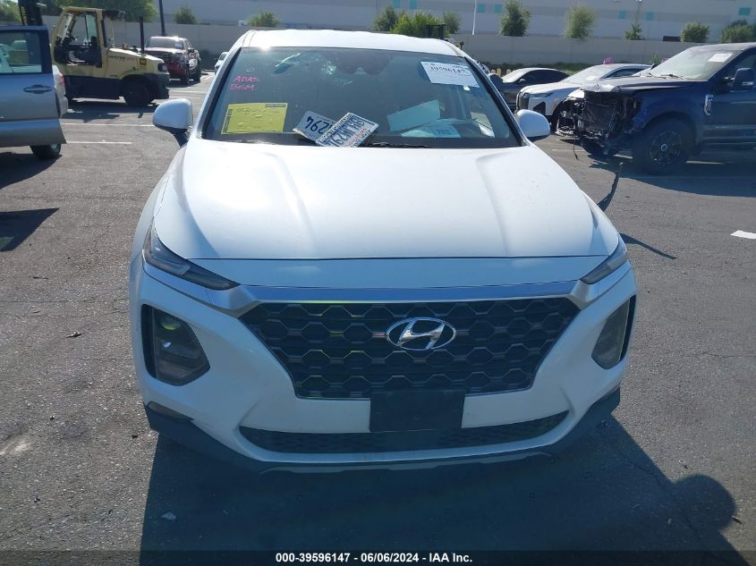 2019 Hyundai Santa Fe Sel VIN: 5NMS33AD7KH070746 Lot: 39596147