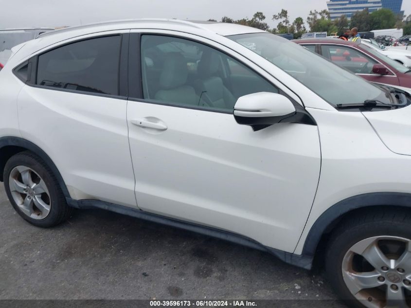 2016 Honda Hr-V Exl VIN: 3CZRU5H72GM701571 Lot: 39596173