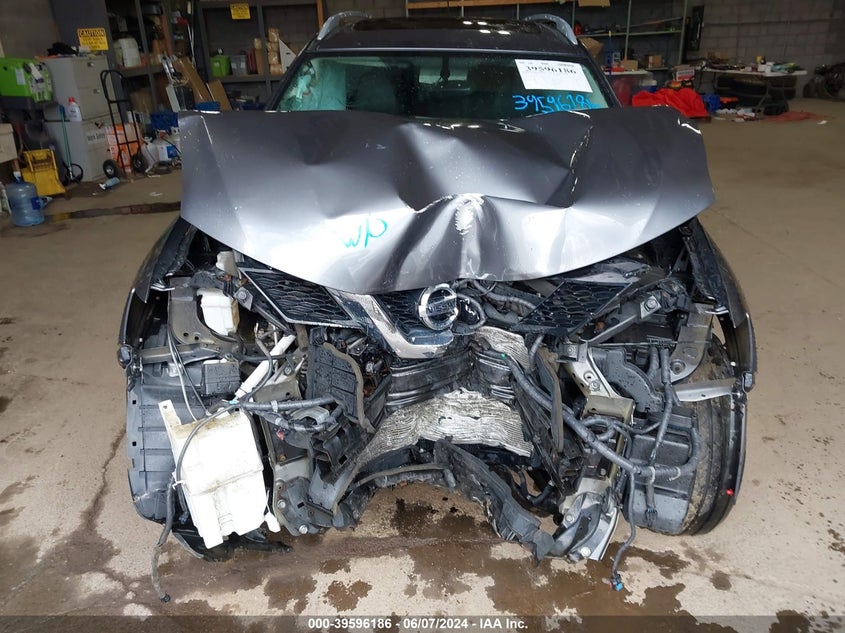 2016 Nissan Rogue Sl VIN: 5N1AT2MVXGC756808 Lot: 39596186
