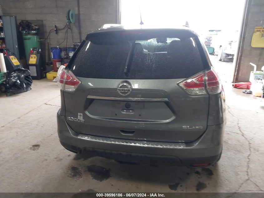 2016 Nissan Rogue Sl VIN: 5N1AT2MVXGC756808 Lot: 39596186