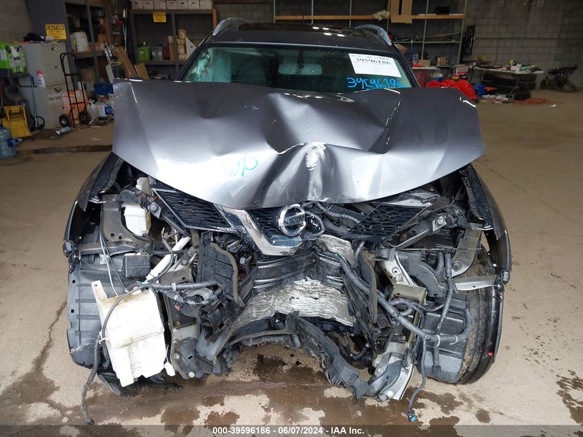 2016 Nissan Rogue Sl VIN: 5N1AT2MVXGC756808 Lot: 39596186