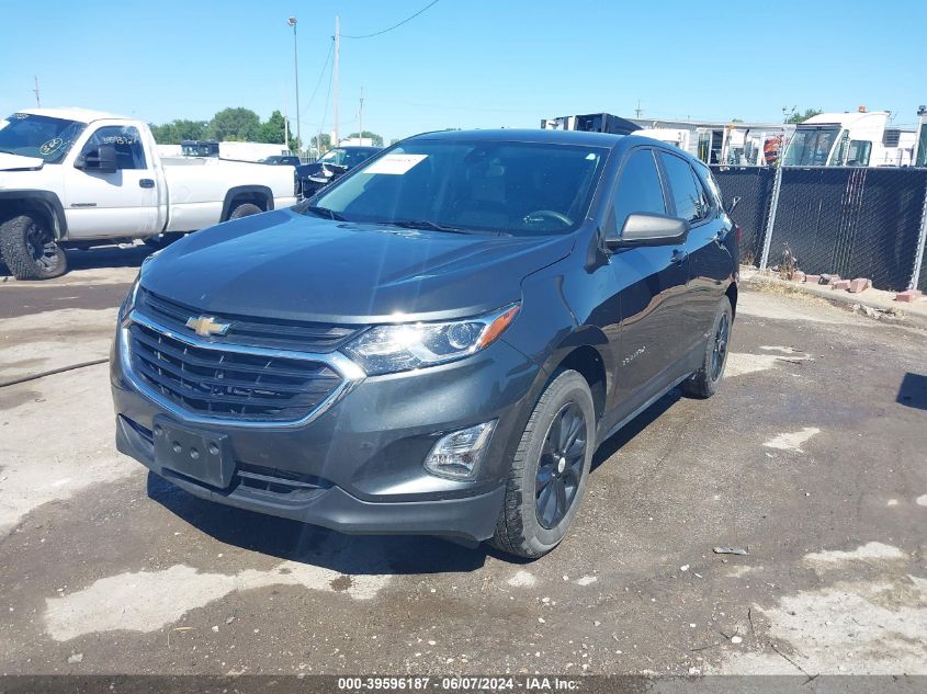 2020 Chevrolet Equinox Awd Ls VIN: 3GNAXSEV9LS504163 Lot: 39596187