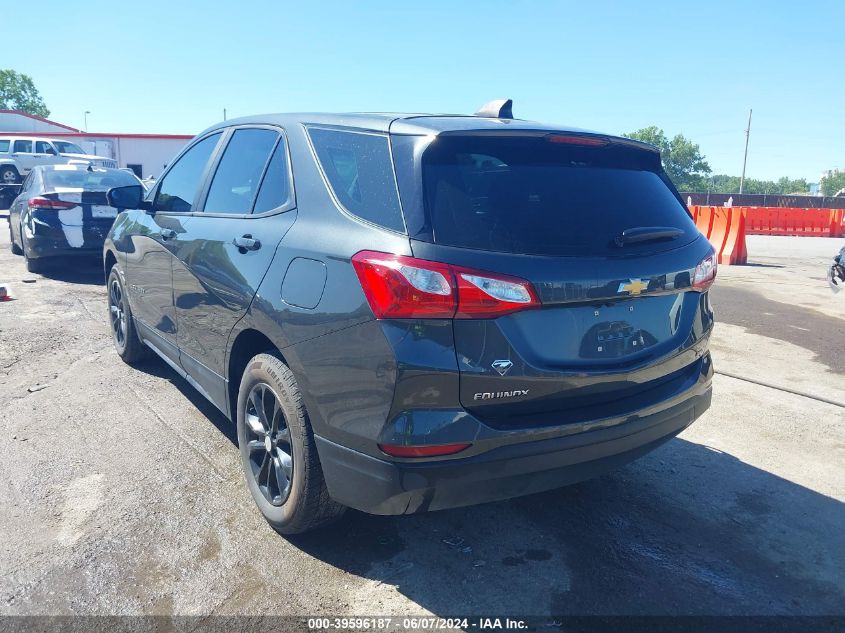 2020 Chevrolet Equinox Awd Ls VIN: 3GNAXSEV9LS504163 Lot: 39596187