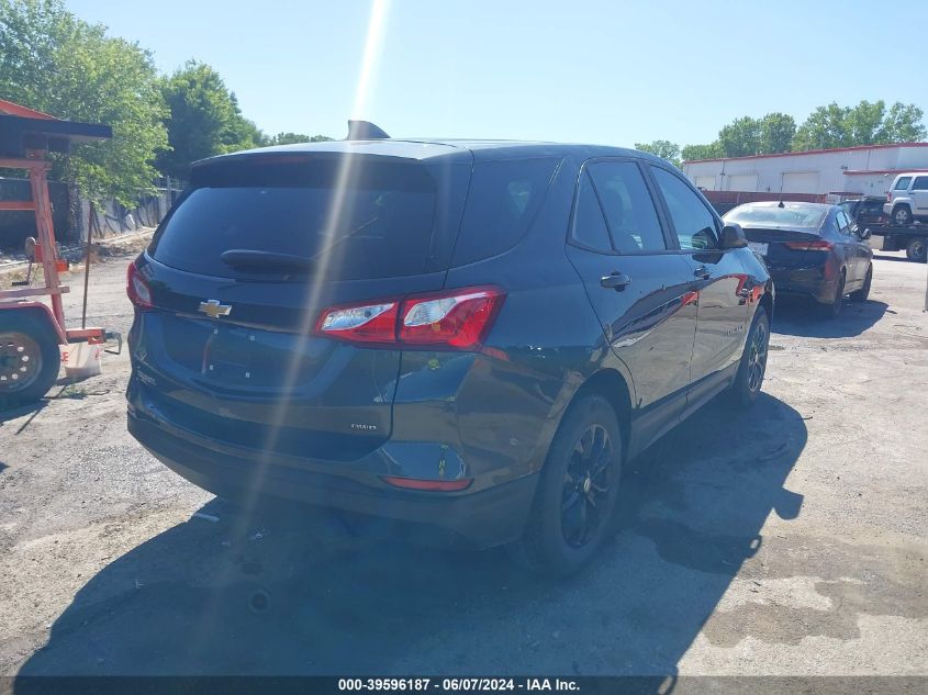 2020 Chevrolet Equinox Awd Ls VIN: 3GNAXSEV9LS504163 Lot: 39596187