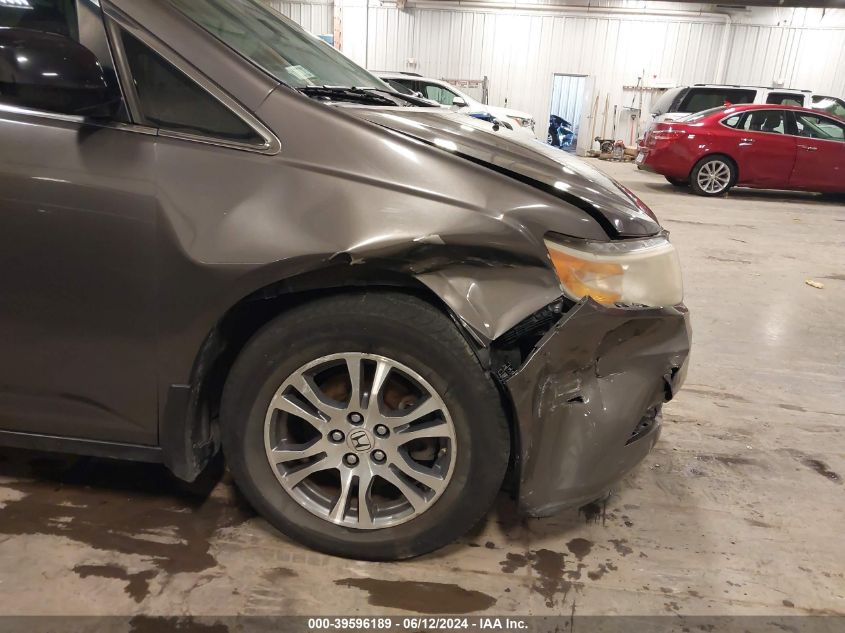 2011 Honda Odyssey Ex-L VIN: 5FNRL5H63BB041442 Lot: 39596189