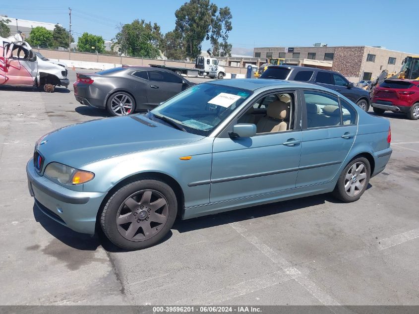 2003 BMW 325I VIN: WBAAZ33433PH34069 Lot: 39596201