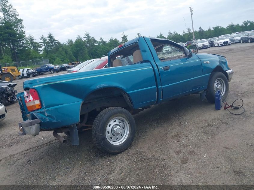 1997 Ford Ranger Splash/Xl/Xlt VIN: 1FTCR10A1VUB67307 Lot: 39596208