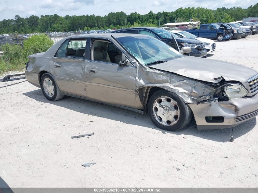 2002 Cadillac Deville Dhs VIN: 1G6KE57Y62U219272 Lot: 39596218