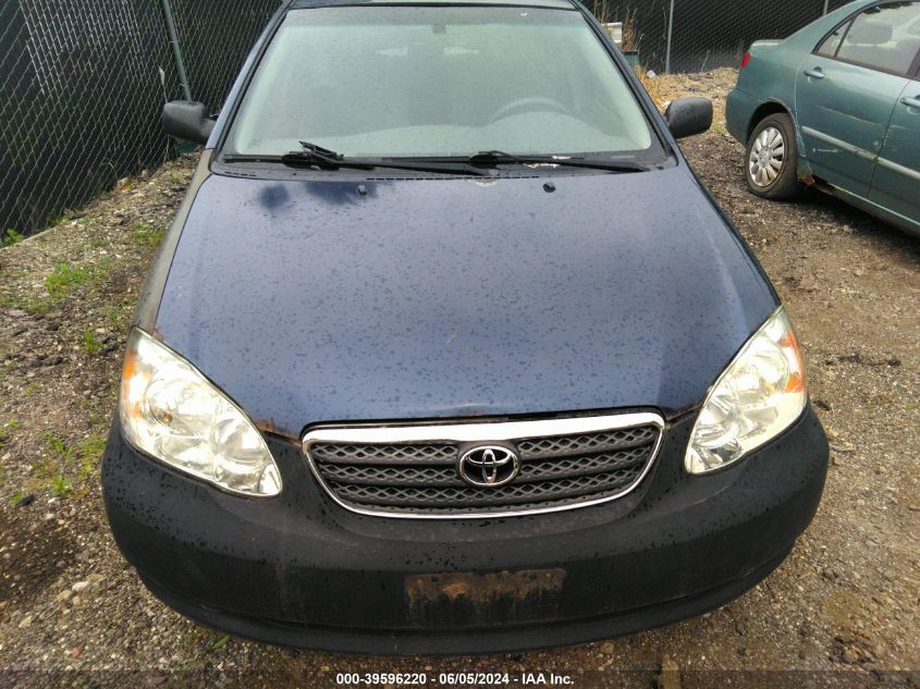 2006 Toyota Corolla Le VIN: JTDBR32E860094839 Lot: 39596220