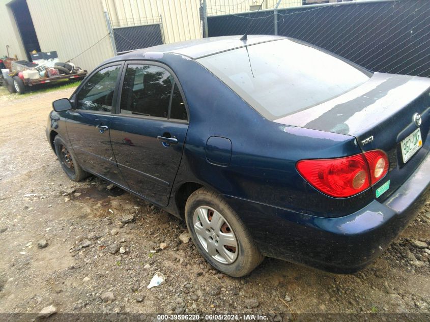 2006 Toyota Corolla Le VIN: JTDBR32E860094839 Lot: 39596220