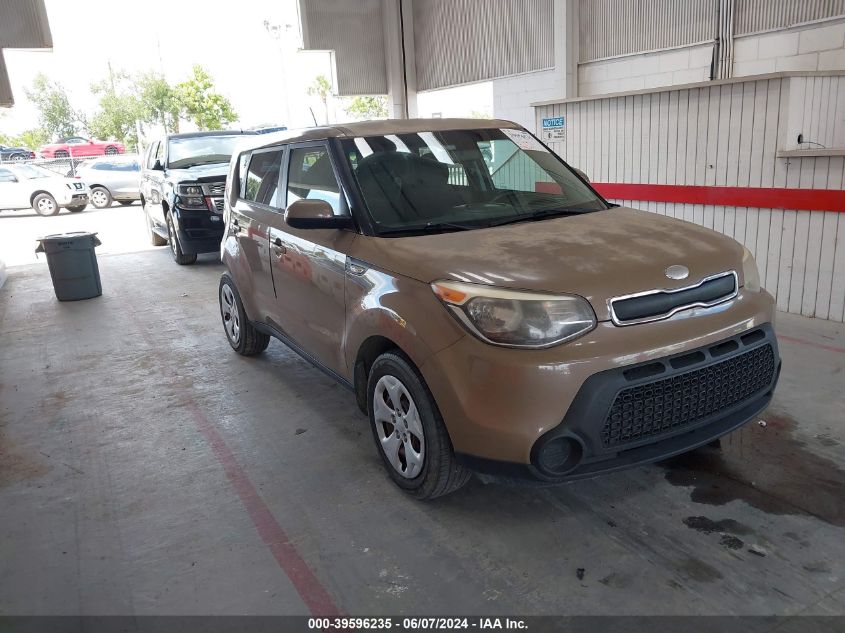 2014 Kia Soul VIN: KNDJN2A25E7094747 Lot: 39596235