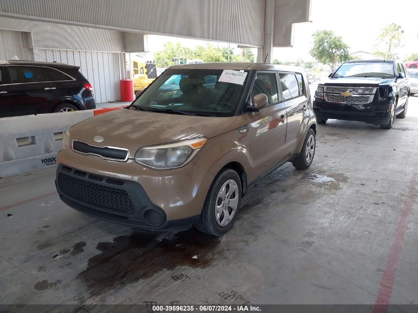 2014 Kia Soul VIN: KNDJN2A25E7094747 Lot: 39596235