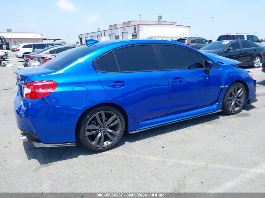 2020 Subaru Wrx VIN: JF1VA1A62L9807993 Lot: 39596237