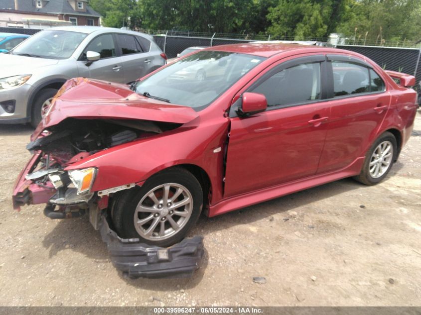 2012 Mitsubishi Lancer Se VIN: JA32V2FW6CU014367 Lot: 39596247