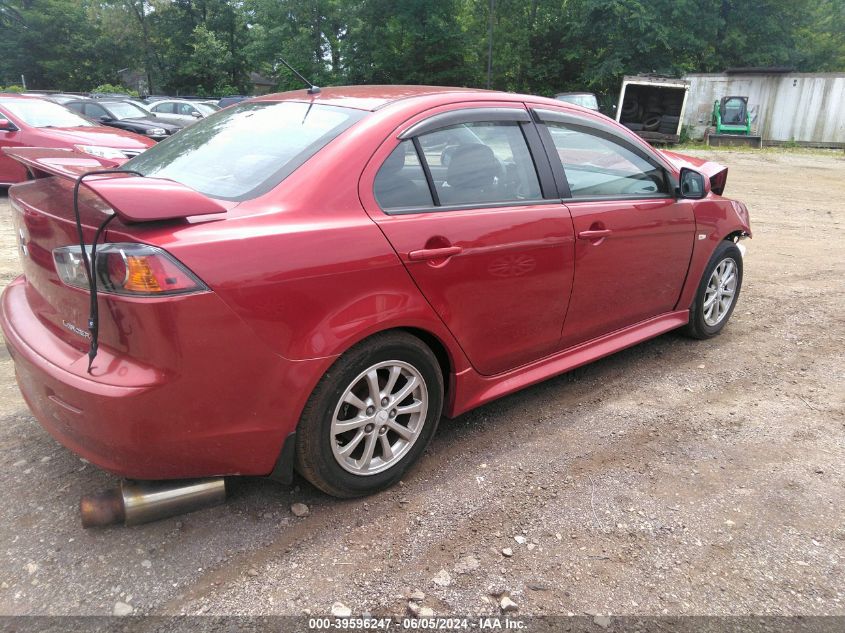 2012 Mitsubishi Lancer Se VIN: JA32V2FW6CU014367 Lot: 39596247