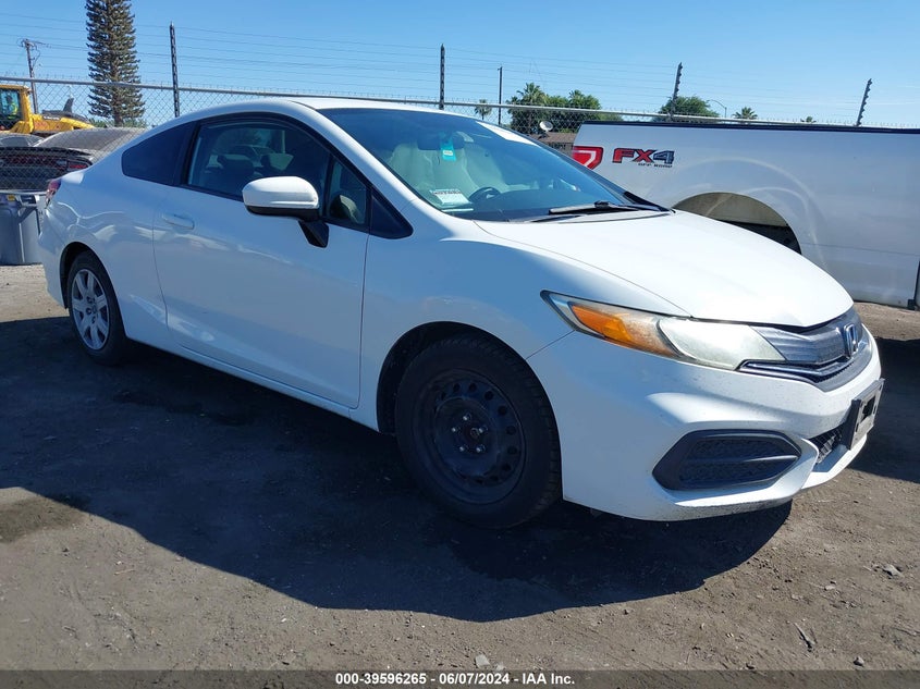 2014 Honda Civic Lx VIN: 2HGFG3B55EH525267 Lot: 39596265