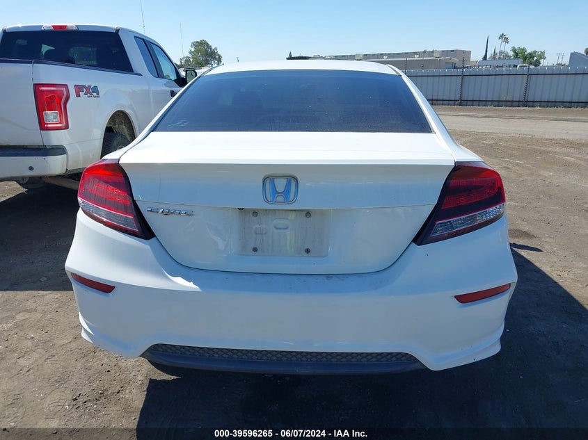 2014 Honda Civic Lx VIN: 2HGFG3B55EH525267 Lot: 39596265