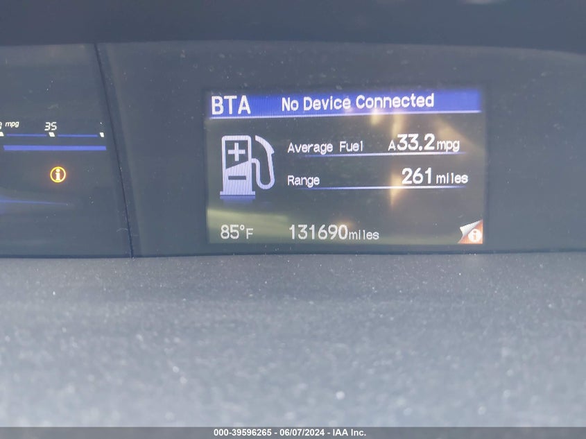 2014 Honda Civic Lx VIN: 2HGFG3B55EH525267 Lot: 39596265