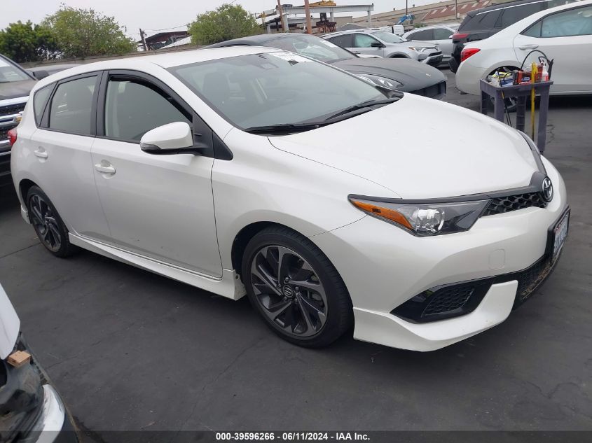 2018 Toyota Corolla Im VIN: JTNKARJE7JJ554048 Lot: 39596266